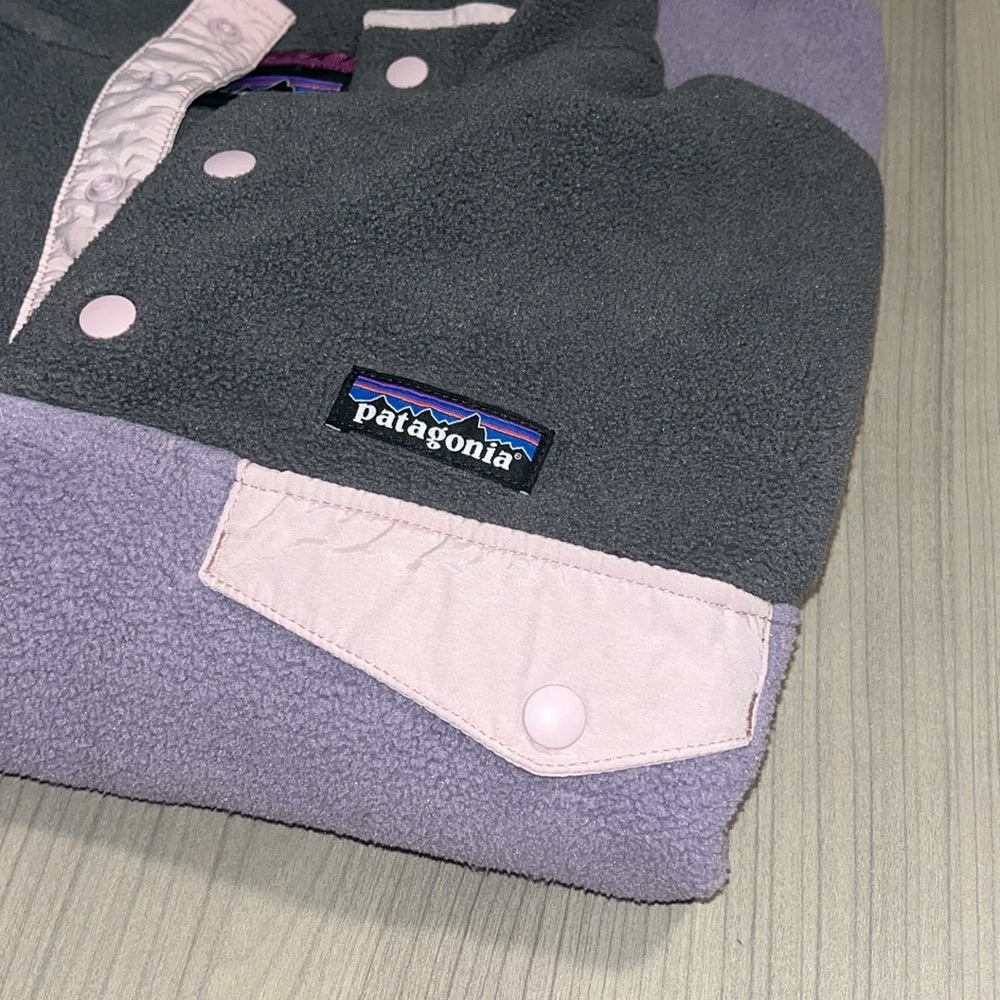 Patagonia Synchilla Snap-T Pullover Fleece Light Size Large M L Sweatshirt Top